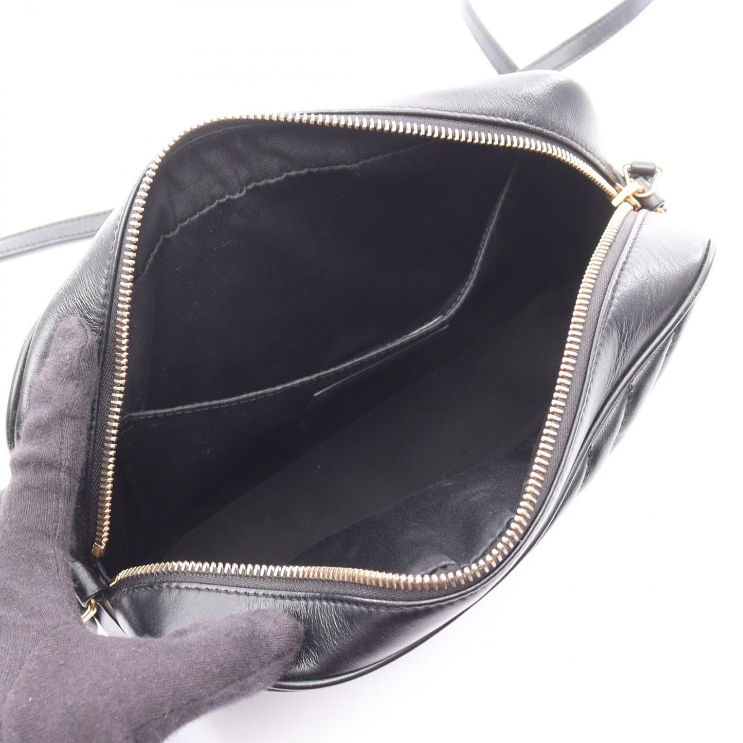 Saint Laurent Paris Saint Laurent Paris Shoulder Bag Lou Camera Bag Black