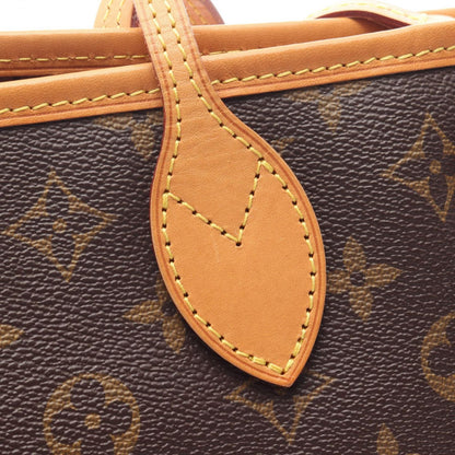 Louis Vuitton Tote Bag Neverfull PM Monogram M41000 PVC Coated Canvas Leather