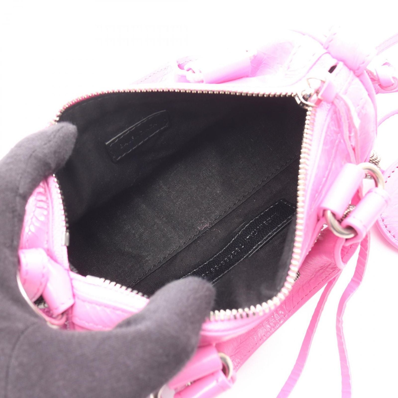 Balenciaga Handbag le Cagole Nano Duffle 7925992aa6t5908 Pink Leather 2way
