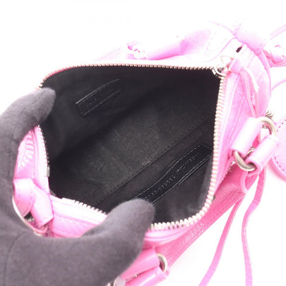Balenciaga Handbag le Cagole Nano Duffle 7925992aa6t5908 Pink Leather 2way