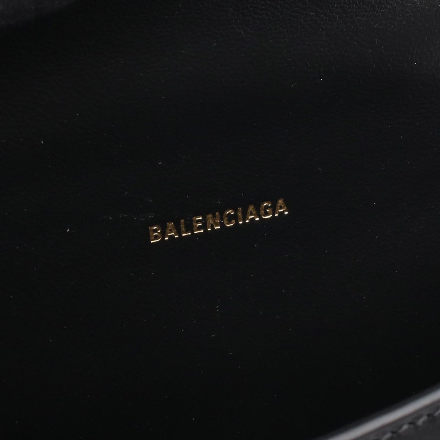 Balenciaga Handbag Hourglass XS 5928331qj4m1000 Black Leather