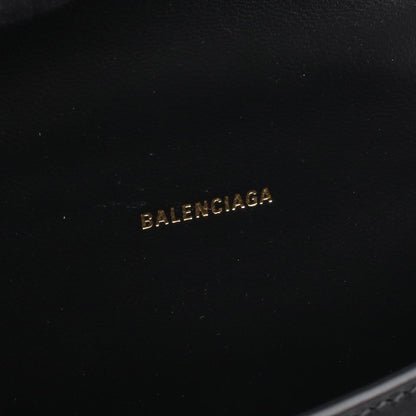 Balenciaga Handbag Hourglass XS 5928331qj4m1000 Black Leather