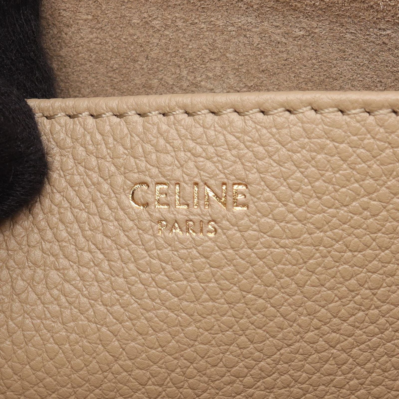 Celine Tote Bag Small Hippo Anais Cuir Triomphe 118233eny03cp Cappuccino