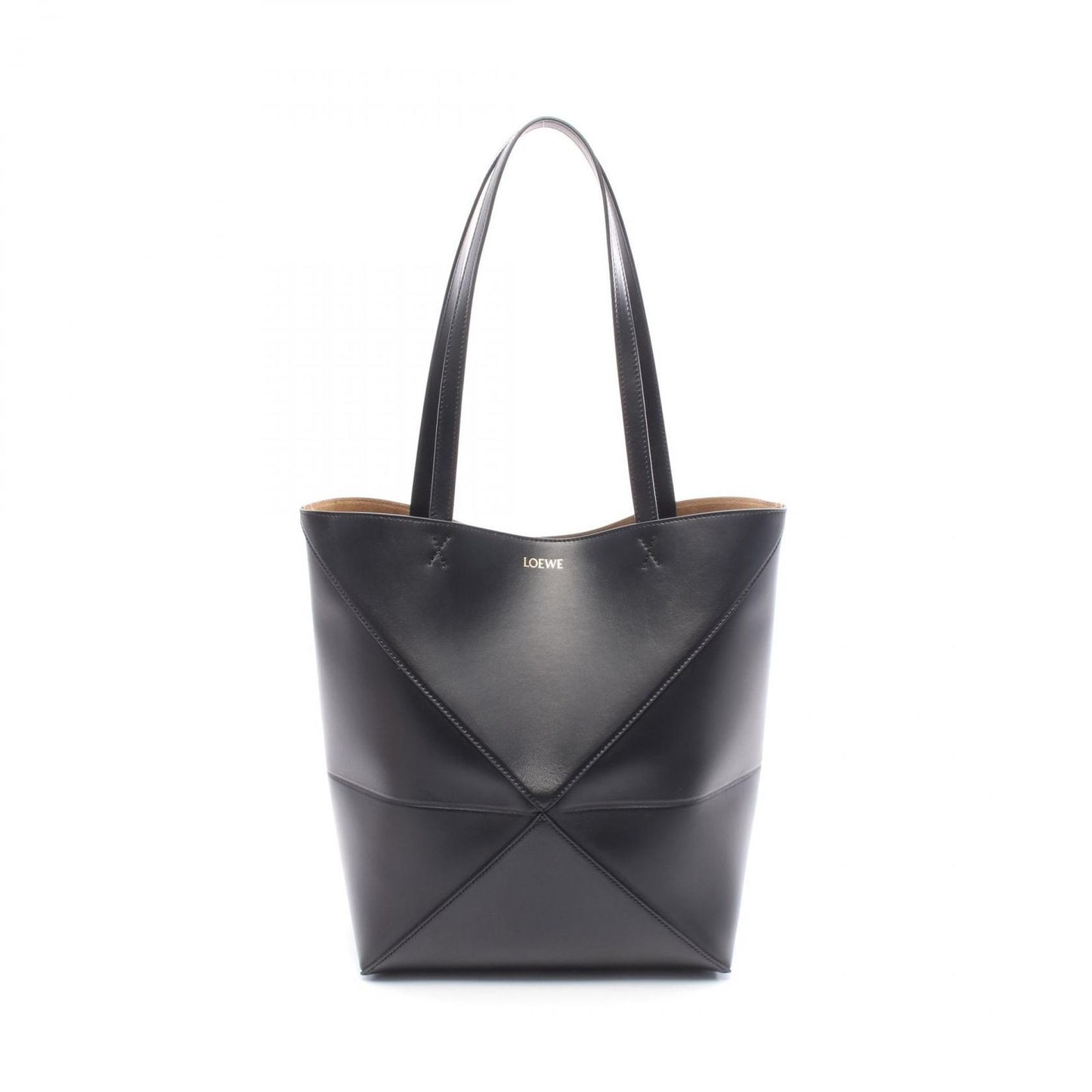Loewe Tote Bag Puzzle Tote Medium A657g50x011100 Black Leather Tote Bag Ladies