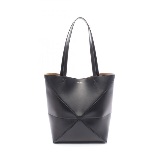 Loewe Tote Bag Puzzle Tote Medium A657g50x011100 Black Leather Tote Bag Ladies