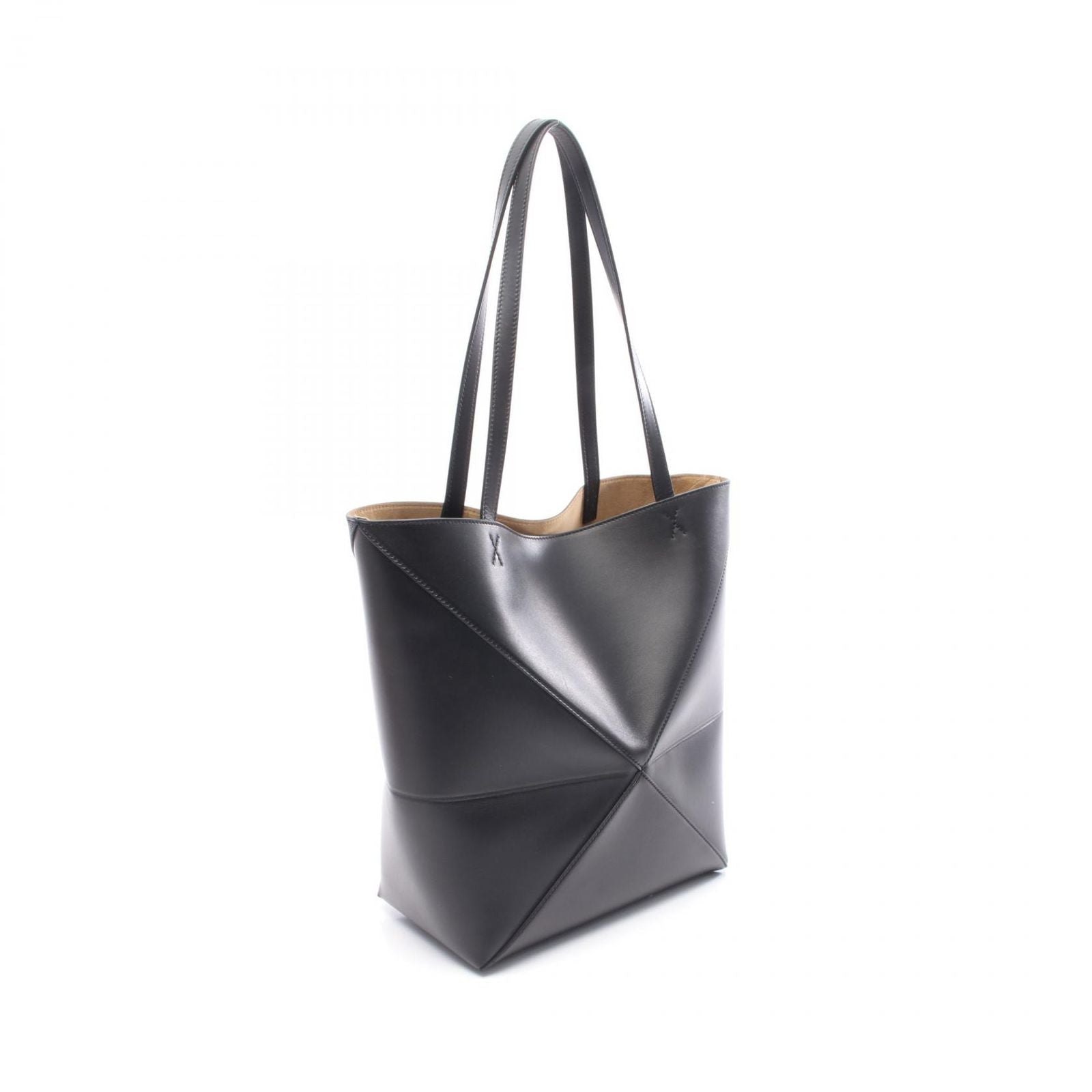 Loewe Tote Bag Puzzle Tote Medium A657g50x011100 Black Leather Tote Bag Ladies