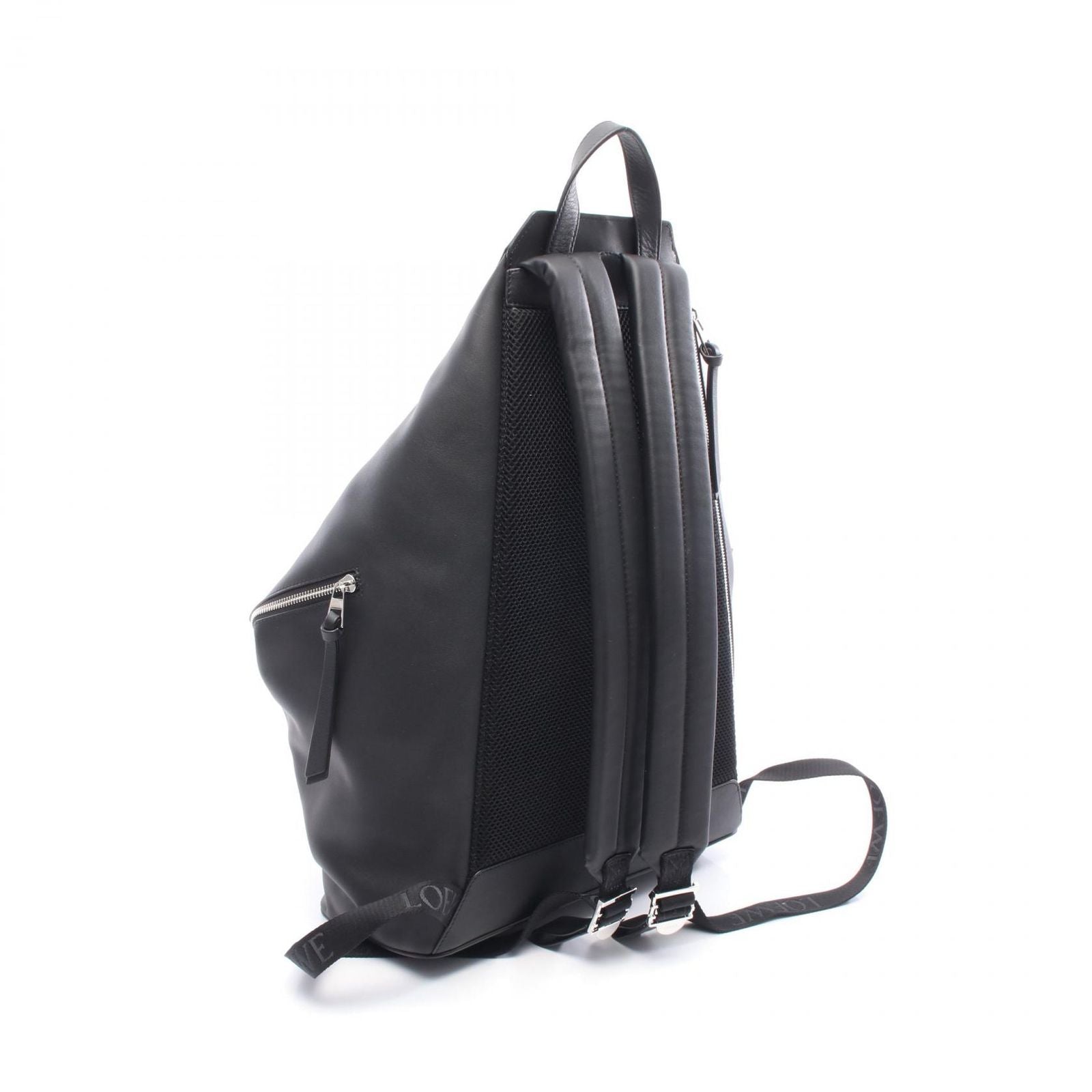 Loewe Rucksack Backpack Convertible B777w36x031100 Black Leather Rucksack