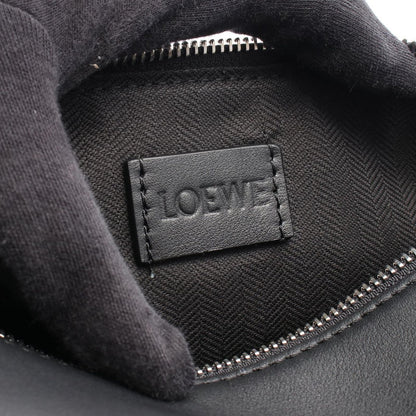Loewe Shoulder Bag Cubi Small B906q63x041100 Black Leather Shoulder Bag Unisex