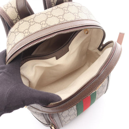 Gucci Rucksack Backpack Ophidia GG Supreme 5479659u8bt8994 Beige Leather