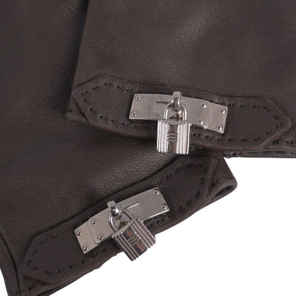 Hermes Gloves SOYA Kelly Hardware Lamb