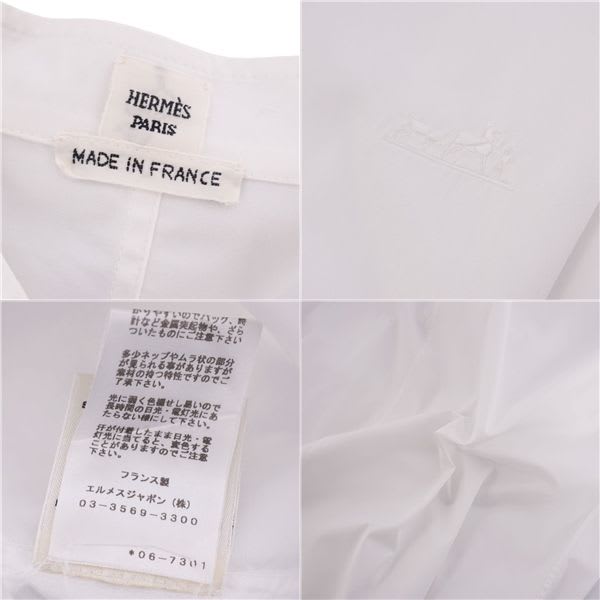 Hermes Dress 20 SS Shirt With Belt