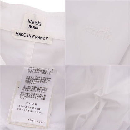Hermes Dress 20 SS Shirt With Belt