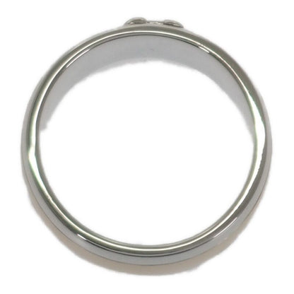 Hermes H Logo No 15 Ring Silver 925 18K Yellow Gold Womens Mens