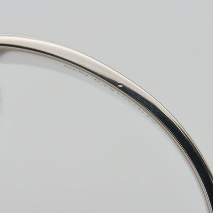 Tiffany & Co Bracelet Narrow Cuff Return to Silver 925 Diamond Approx 31.7