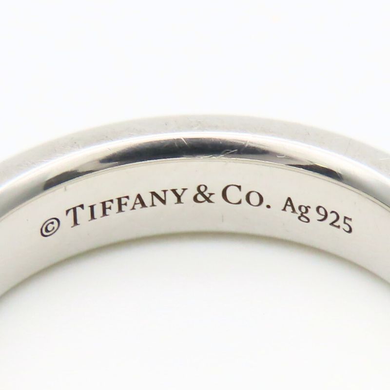 Tiffany & Co Ring ・ring Makers Narrow Silver 925 Approx 5.1g Silver Accessories