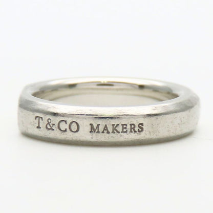Tiffany & Co Ring ・ring Makers Narrow Silver 925 Approx 5.1g Silver Accessories