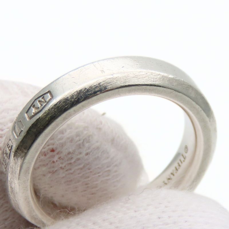 Tiffany & Co Ring ・ring Makers Narrow Silver 925 Approx 5.1g Silver Accessories