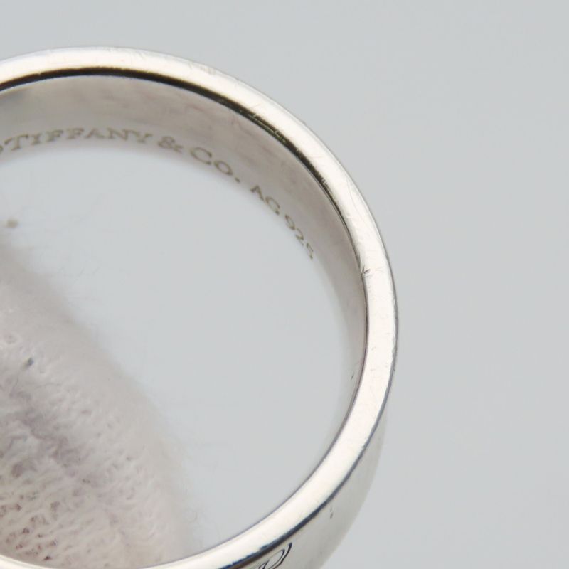 Tiffany & Co Ring ・ring 1837 Silver 925 Approx 5.7g Silver Accessory Medium 7mm