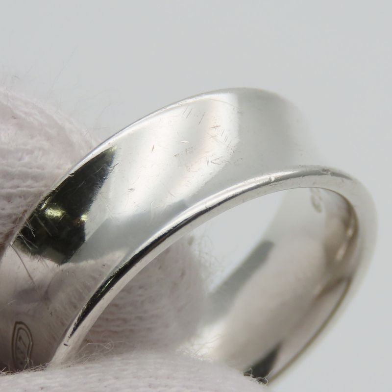 Tiffany & Co Ring ・ring 1837 Silver 925 Approx 5.7g Silver Accessory Medium 7mm