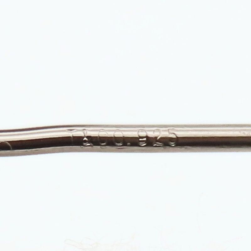 Tiffany & Co Earrings Twist Ribbon 925 Silver Approx 4.1g Silver Gold Accessorie