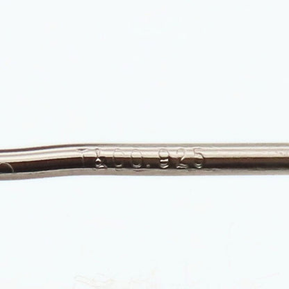 Tiffany & Co Earrings Twist Ribbon 925 Silver Approx 4.1g Silver Gold Accessorie