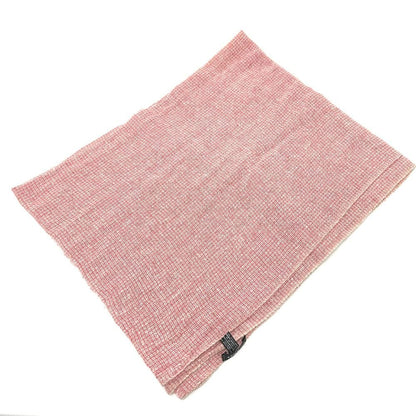 Chanel Stole Cocomark Wool Pink