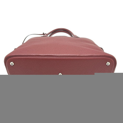 Hermes Handbag Bolide 35 Taurillon Clemence Rouge Ash Svhardware Red