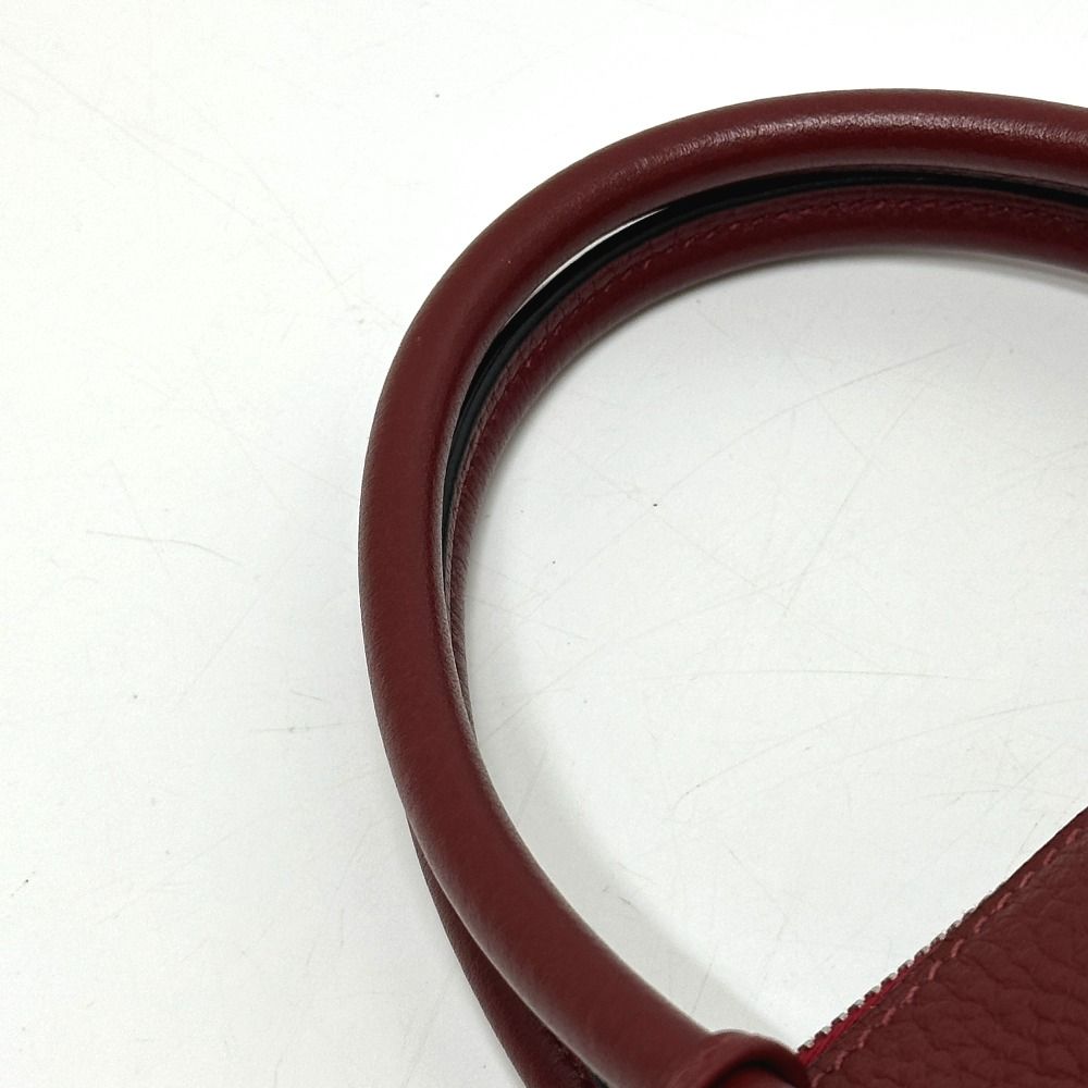 Hermes Handbag Bolide 35 Taurillon Clemence Rouge Ash Svhardware Red