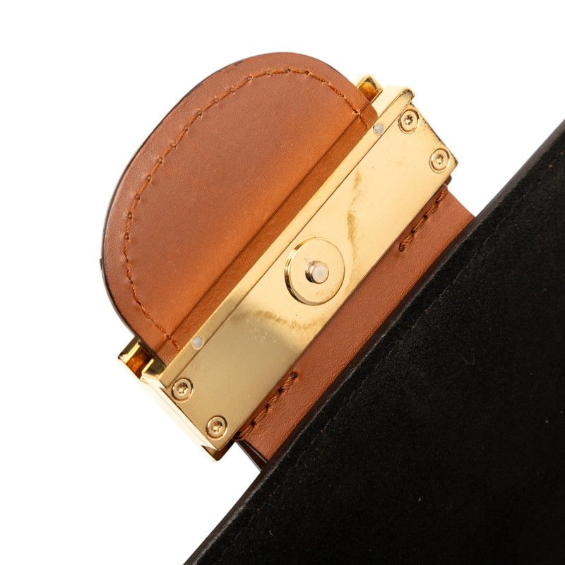 Louis Vuitton Monogram Reverse Dauphine Mini Crossbody Shoulder Bag M45959