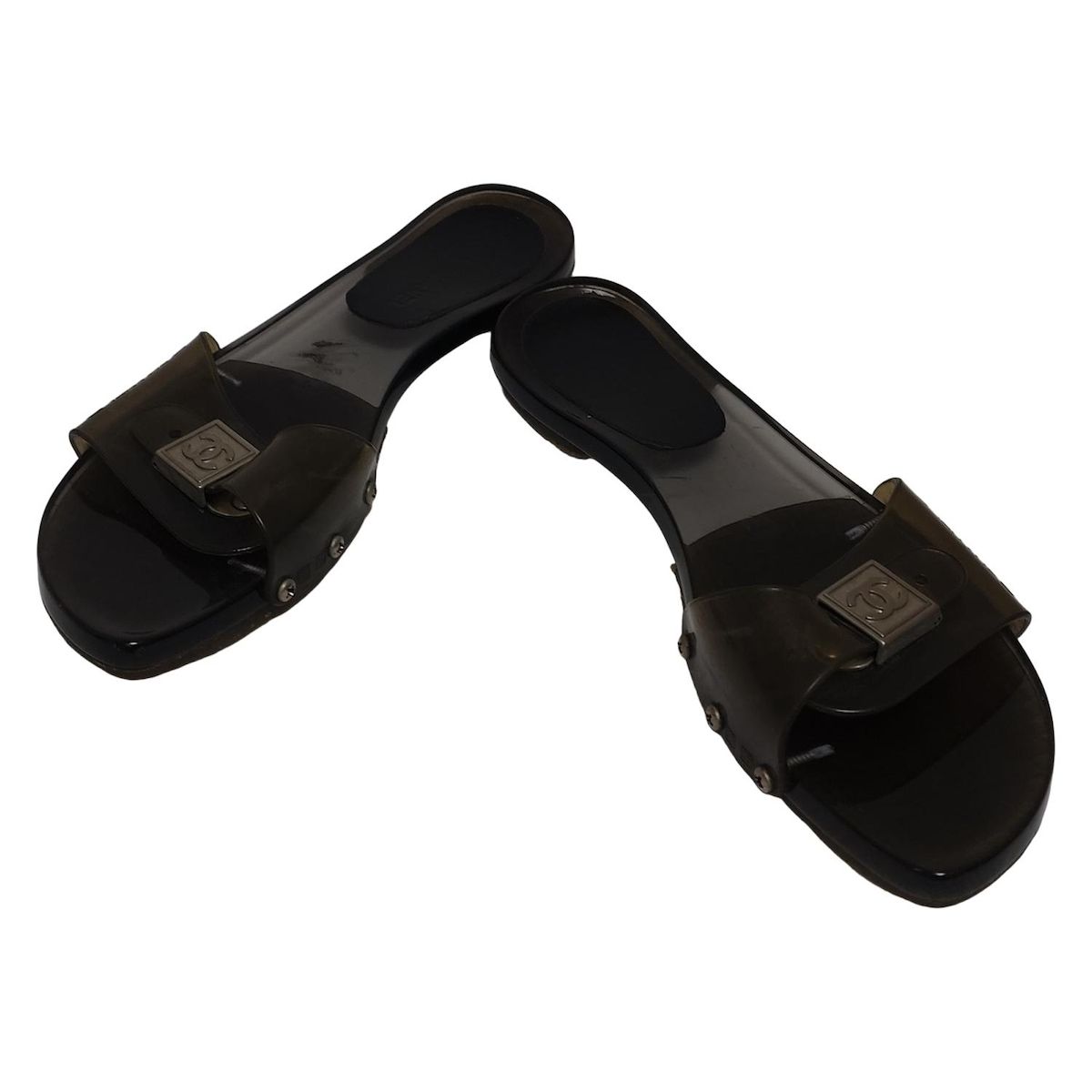 Chanel Sandals for Women - Gray Sports Line