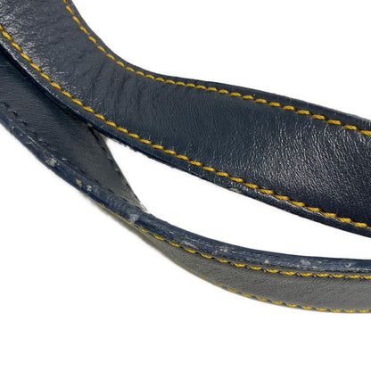 Dior/christiandior Tote Bag Trotter Navy X Ivory X Black Leather