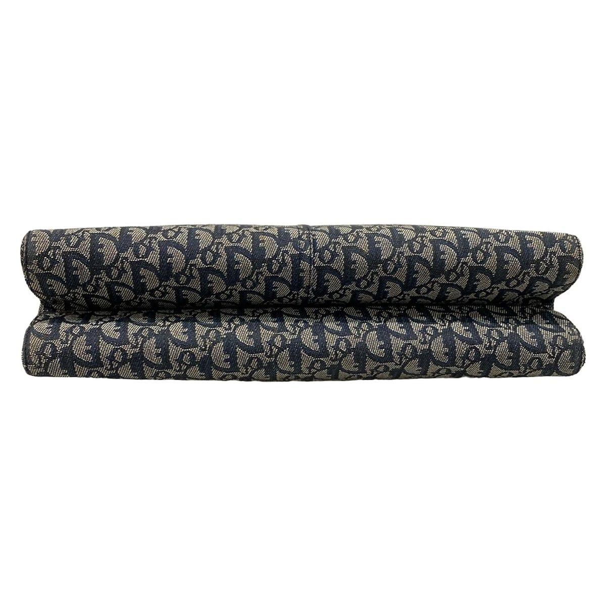 Dior/christiandior Tote Bag Trotter Navy X Ivory X Black Leather