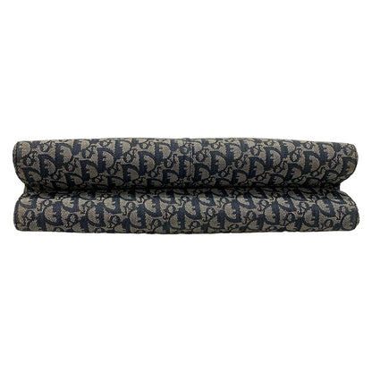 Dior/christiandior Tote Bag Trotter Navy X Ivory X Black Leather