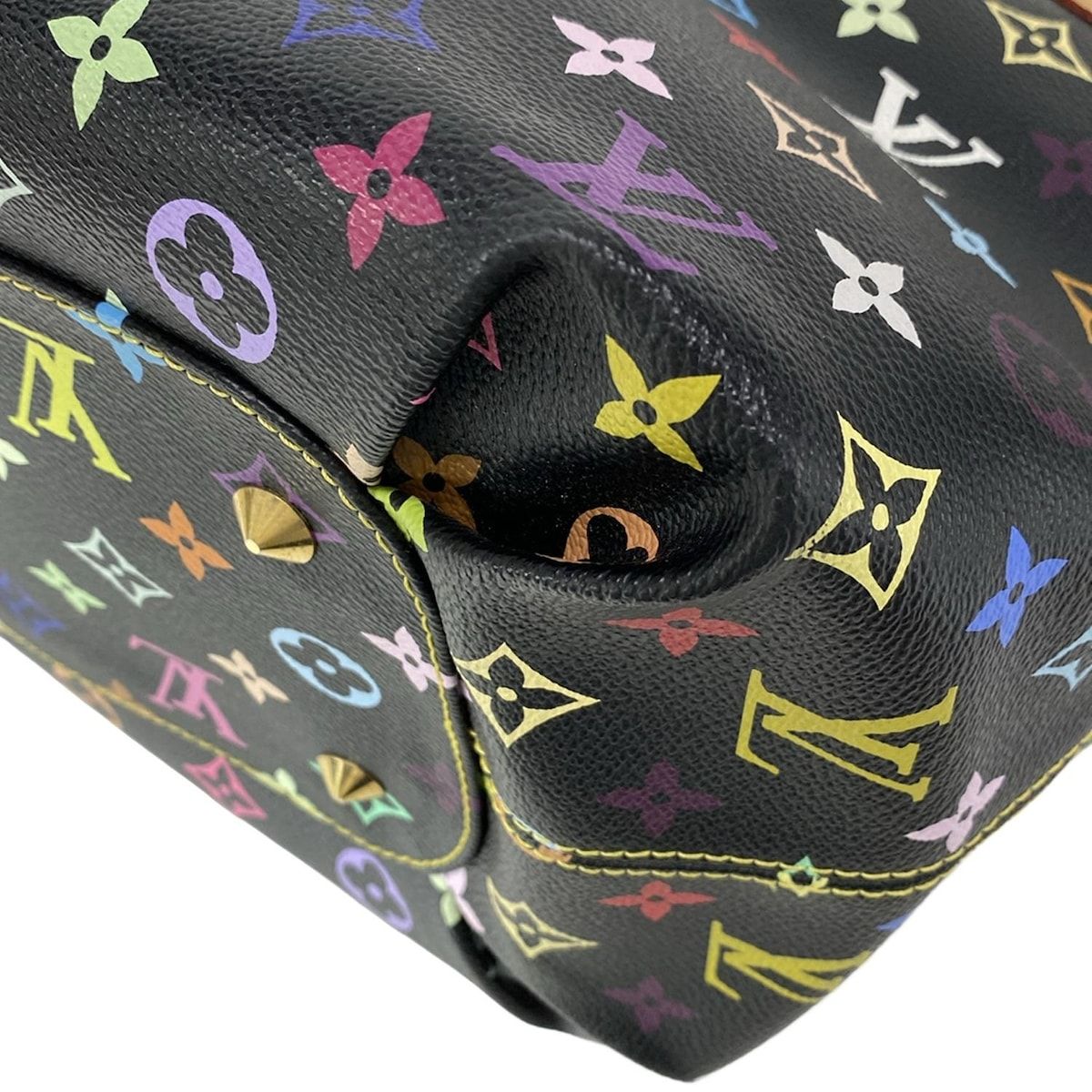 Louis Vuitton Shoulder Bag Monogram Multicolor Annie GM M40304 Noir