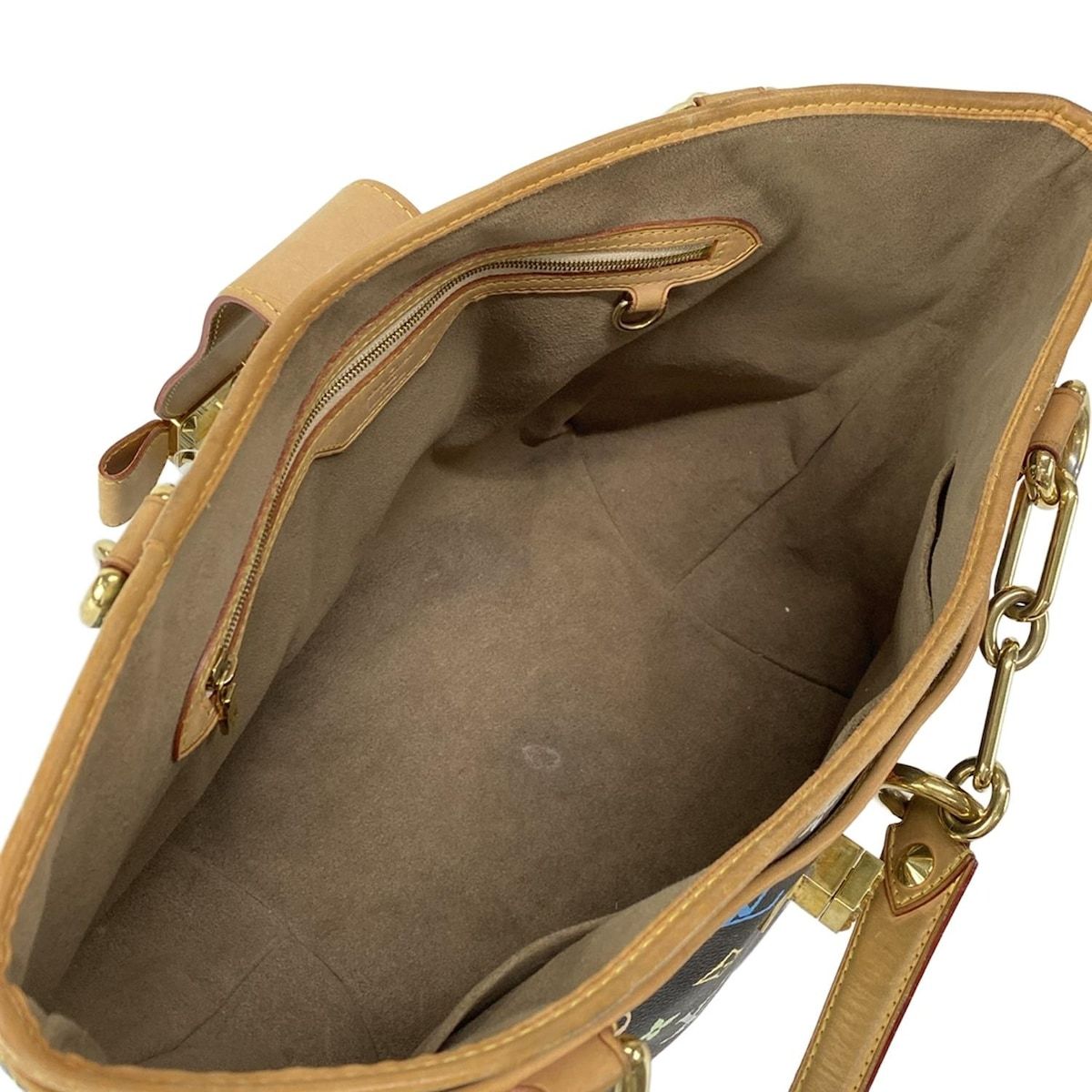 Louis Vuitton Shoulder Bag Monogram Multicolor Annie GM M40304 Noir