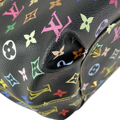 Louis Vuitton Shoulder Bag Monogram Multicolor Annie GM M40304 Noir