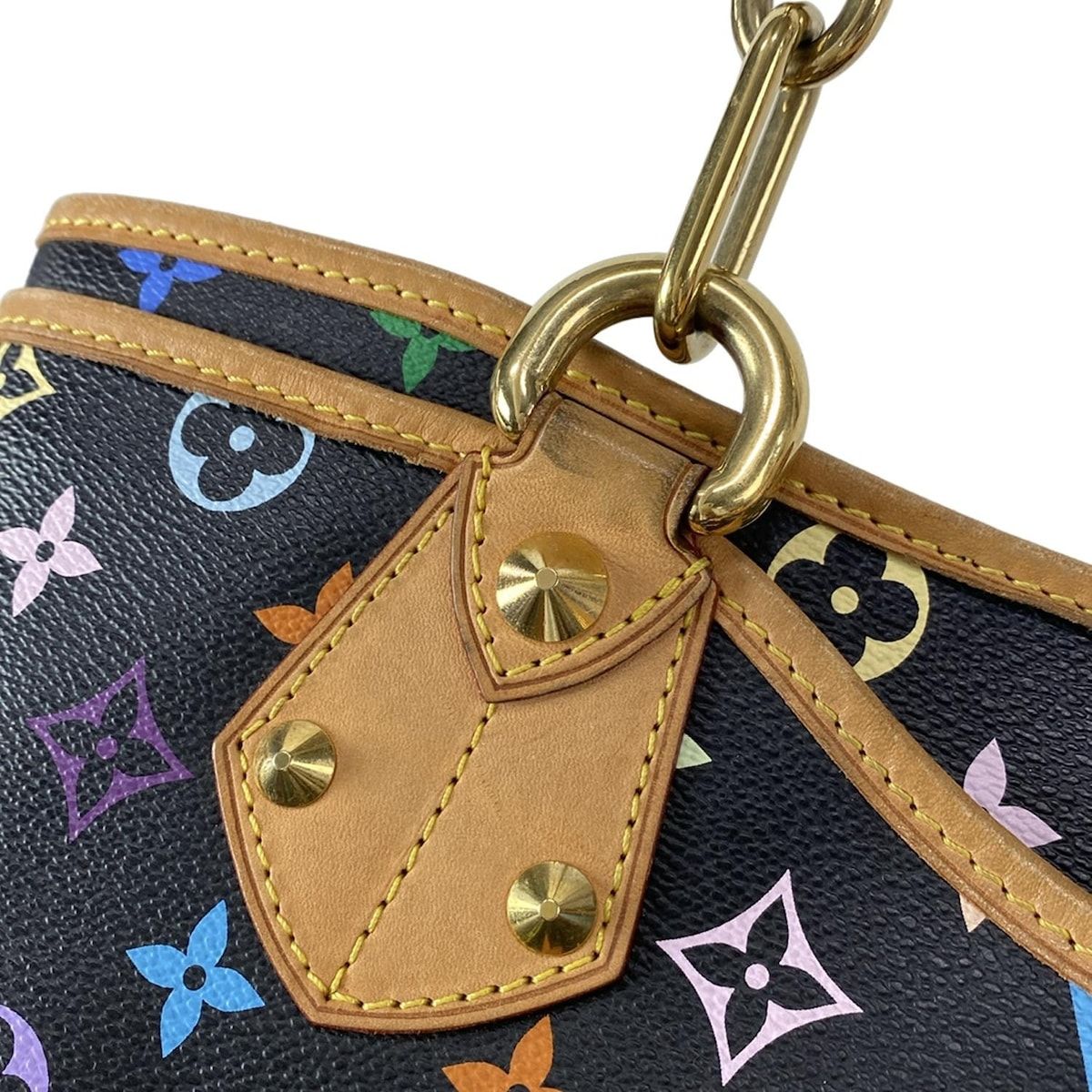 Louis Vuitton Shoulder Bag Monogram Multicolor Annie GM M40304 Noir