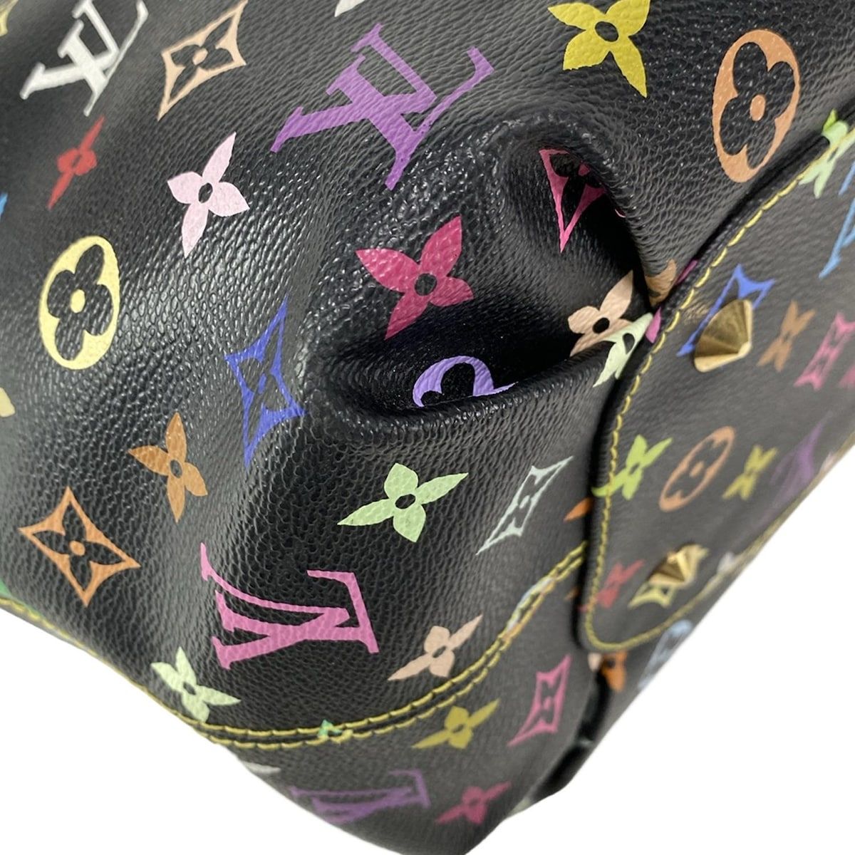 Louis Vuitton Shoulder Bag Monogram Multicolor Annie GM M40304 Noir