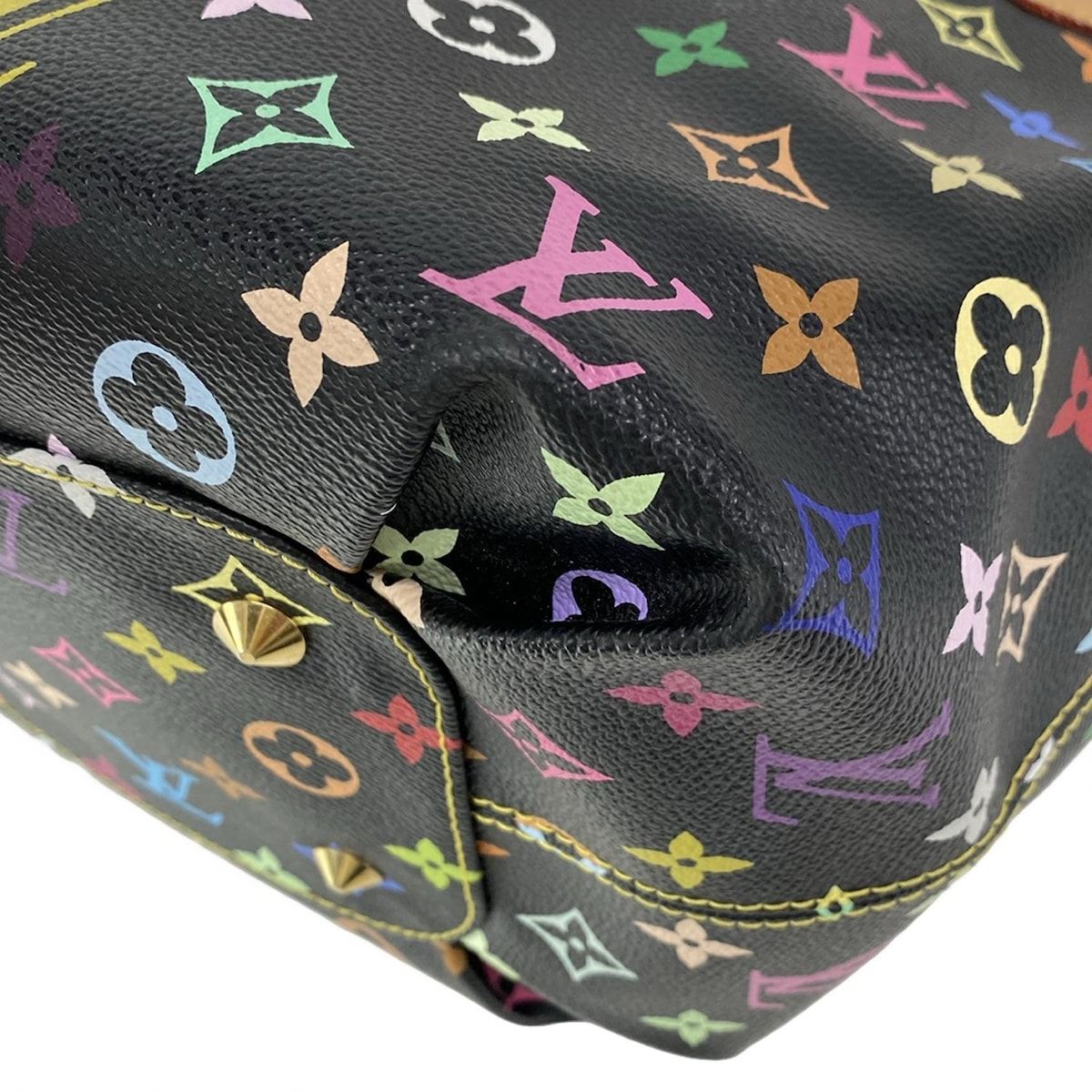 Louis Vuitton Shoulder Bag Monogram Multicolor Annie GM M40304 Noir