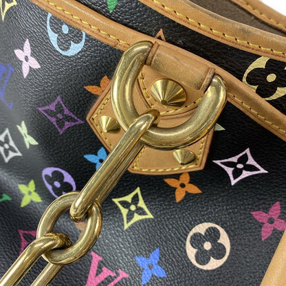 Louis Vuitton Shoulder Bag Monogram Multicolor Annie GM M40304 Noir
