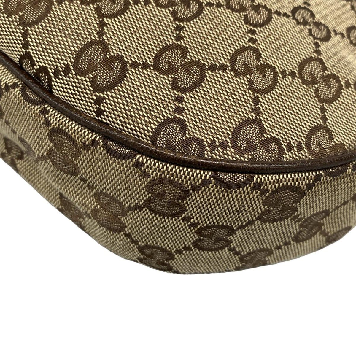 Gucci Shoulder Bag GG Pattern Sherry (web) 122790 Beige X Dark Brown X Multi