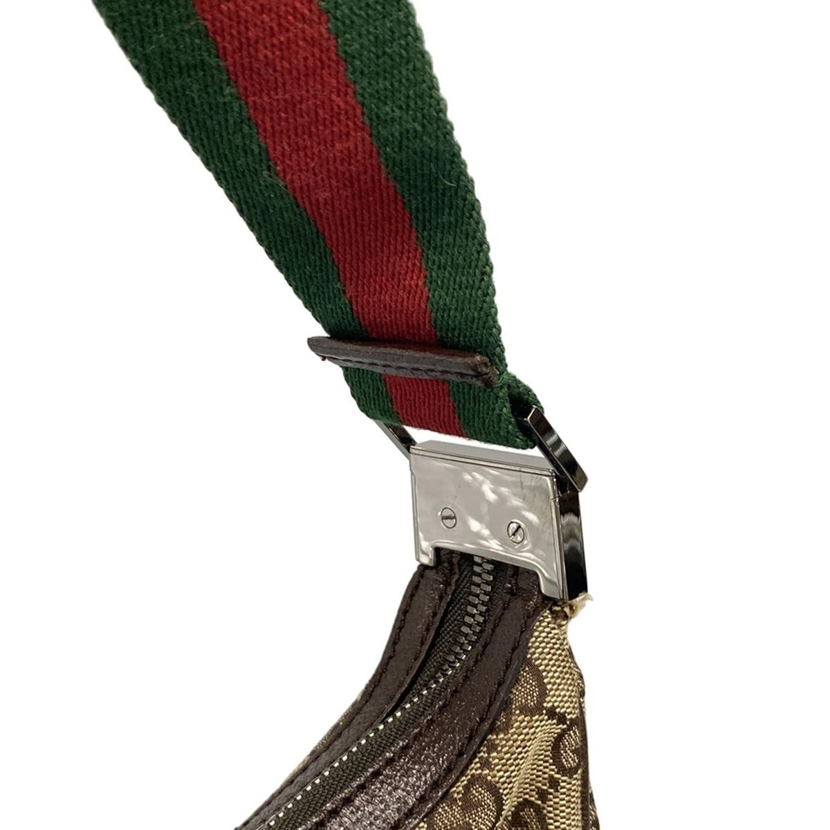 Gucci Shoulder Bag GG Pattern Sherry (web) 122790 Beige X Dark Brown X Multi