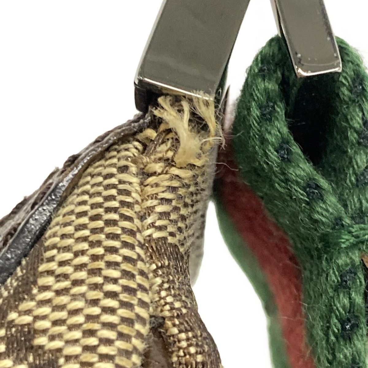 Gucci Shoulder Bag GG Pattern Sherry (web) 122790 Beige X Dark Brown X Multi