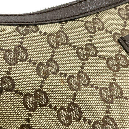 Gucci Shoulder Bag GG Pattern Sherry (web) 122790 Beige X Dark Brown X Multi