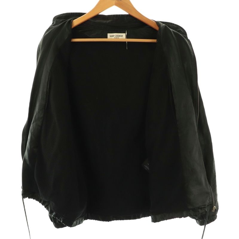 Saint Laurent Paris Vaccarello Period 2way Hood Jacket Blouson Outerwear Zip Up