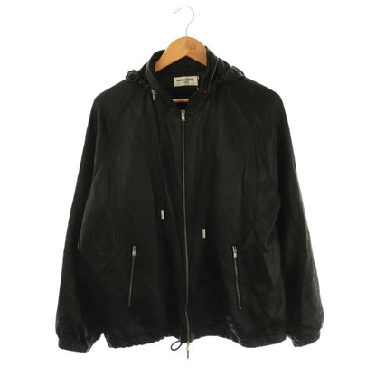 Saint Laurent Paris Vaccarello Period 2way Hood Jacket Blouson Outerwear Zip Up