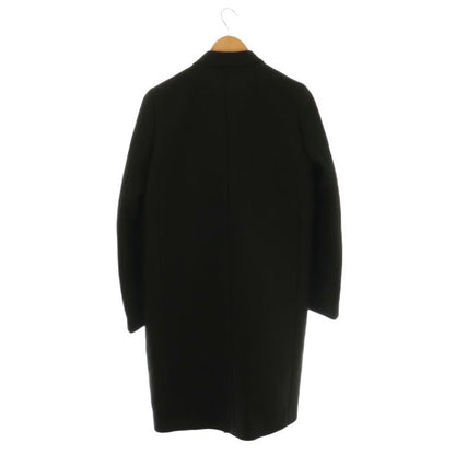 Celine Crombie Coat Outer Long Chester Wool 38 Black Nr • OS • Sh