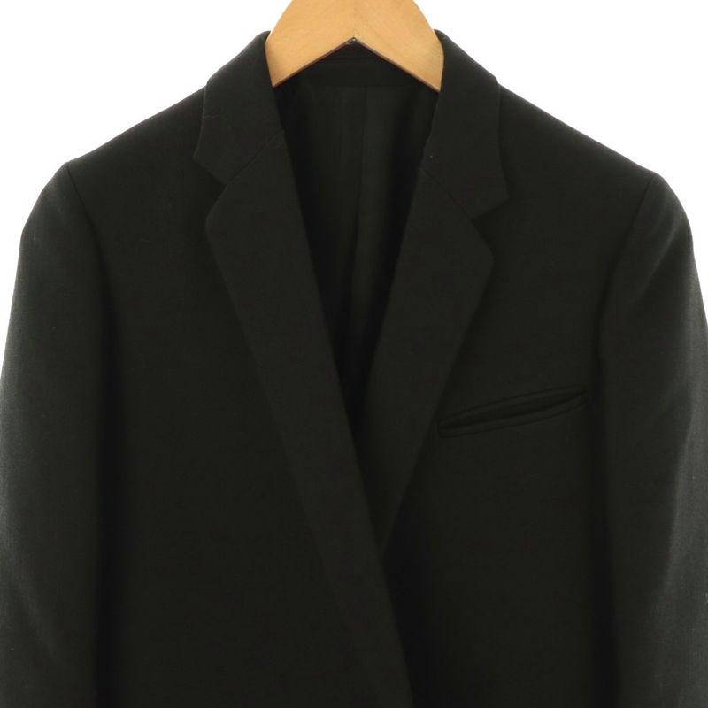 Celine Crombie Coat Outer Long Chester Wool 38 Black Nr • OS • Sh