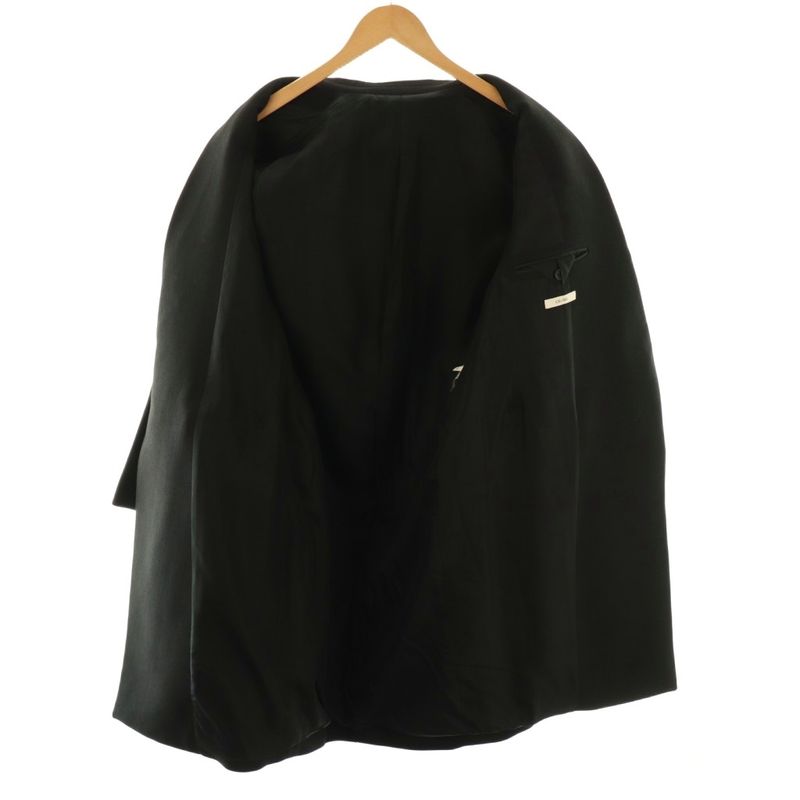 Celine Crombie Coat Outer Long Chester Wool 38 Black Nr • OS • Sh