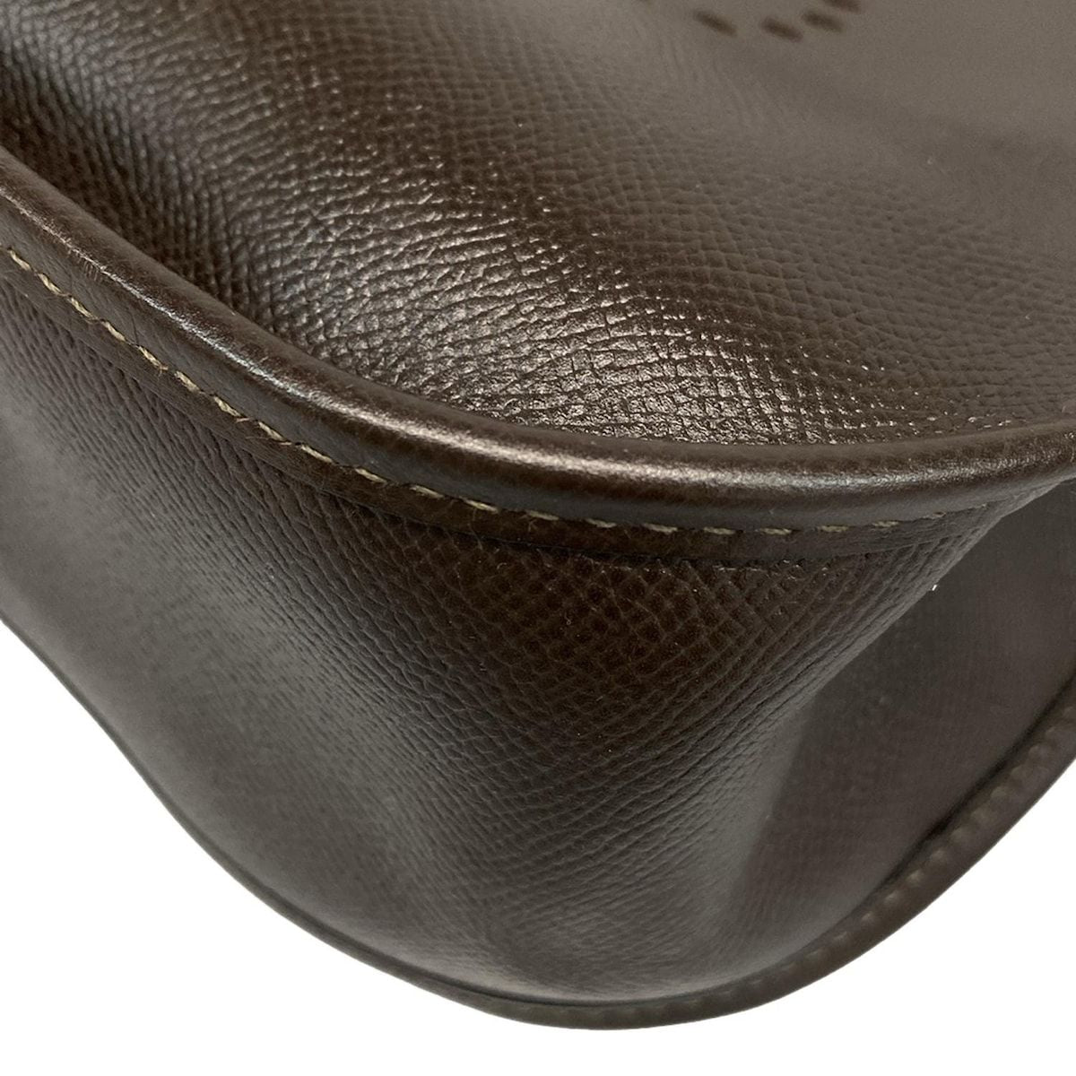 Hermes Shoulder Bag Evelyne Dark Brown